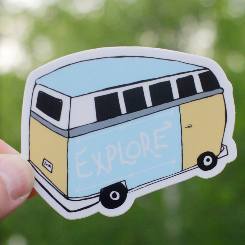 Explorer Van Sticker