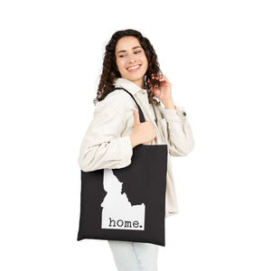 Idahome Tote Bag | State Pride Canvas Tote - Black
