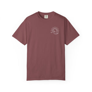 Heart Ocean Sun Comfort Colors Tee - 7 Colors