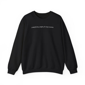 Pumpkins Pages & Cozy Spaces Crewneck Sweatshirt - 5 Colors