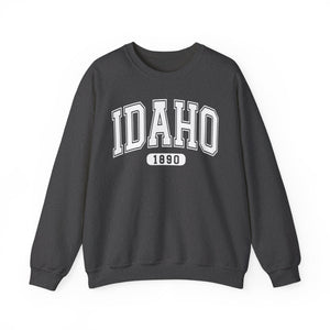 IDAHO 1890 Varsity Logo Crewneck Sweatshirt - 4 Colors