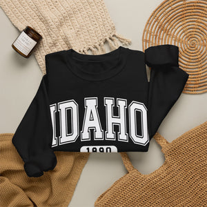 IDAHO 1890 Varsity Logo Crewneck Sweatshirt - 4 Colors