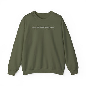 Pumpkins Pages & Cozy Spaces Crewneck Sweatshirt - 5 Colors