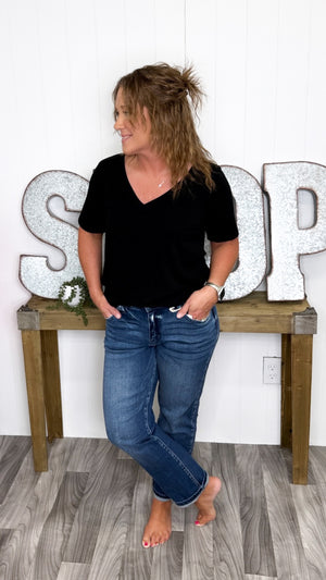 Kancan Dolores Slim Straight Jeans (1-15)