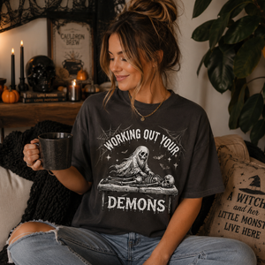 Working Out Your Demons Massage Therapist Tee - 6 Colors