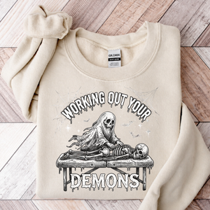 Working Out Your Demons Sweatshirt - 7 Colors