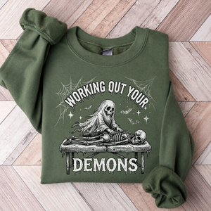 Working Out Your Demons Sweatshirt - 7 Colors