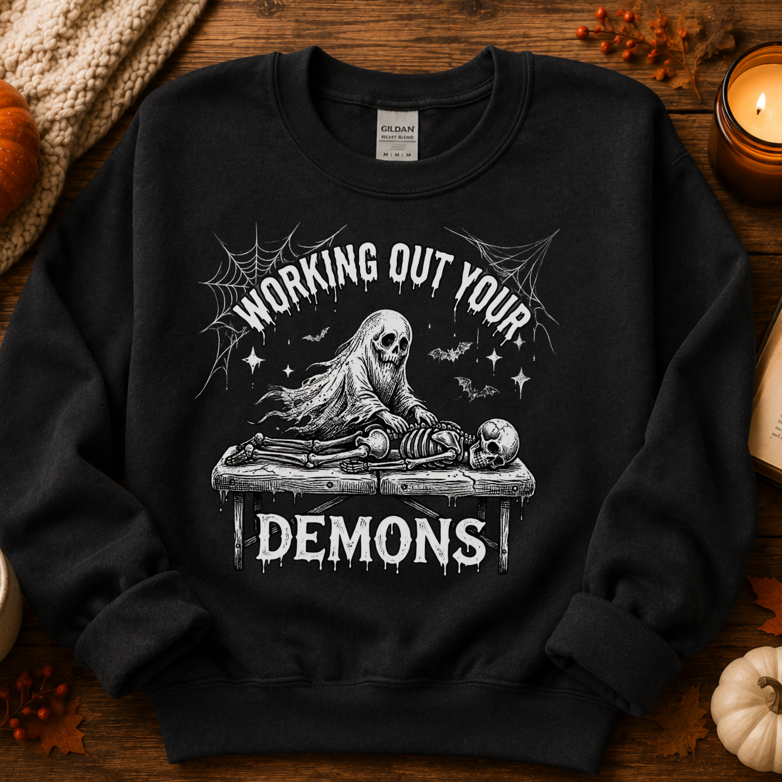 Working Out Your Demons Sweatshirt - 7 Colors