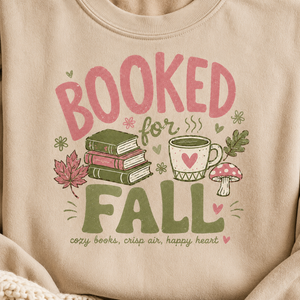 Booked for Fall Crewneck Sweatshirt - 3 Colors