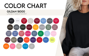 Boho Floral Skeleton Crewneck Sweatshirt - 5 Colors