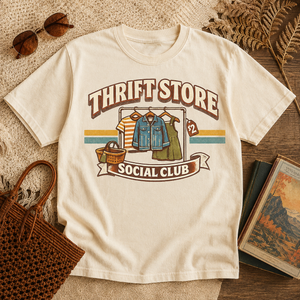 Thrift Store Social Club Tee - 4 Colors
