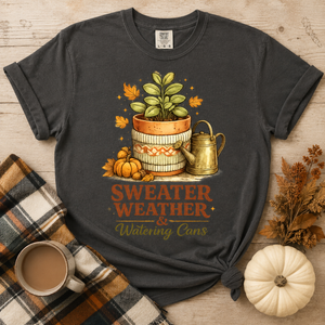 Sweater Weather Plant Tee - 3 Colors