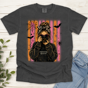 Photographer Halloween Capturing Spirits Tee - 3 Colors