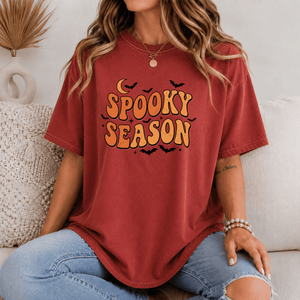 Retro Spooky Season Tee - 4 Colors
