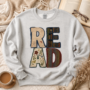 Read Pattern Crewneck Sweatshirt - 5 Colors