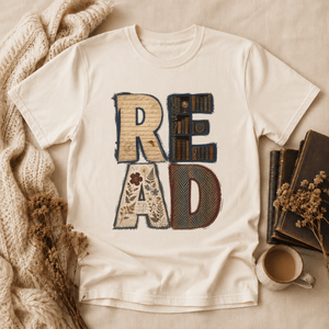 Read Pattern Tee - 5 Colors