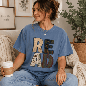 Read Pattern Tee - 5 Colors
