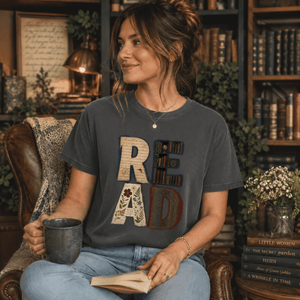 Read Pattern Tee - 5 Colors