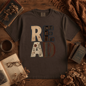 Read Pattern Tee - 5 Colors