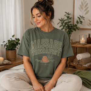 Massage Therapist Stones Tee - 5 Colors