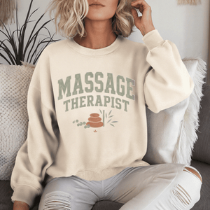 Massage Therapist Stones Crewneck Sweatshirt - 5 Colors