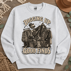 Digging Up Good Finds Thrift Crewneck Sweatshirt - 4 Colors