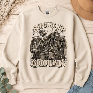 Digging Up Good Finds Thrift Crewneck Sweatshirt - 4 Colors