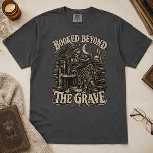 Booked Beyond the Grave Tee - 6 Colors