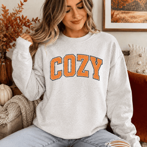 Distressed Cozy Crewneck Sweatshirt - 5 Colors