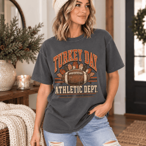 Turkey Day Athletic Dept Tee - 5 Colors