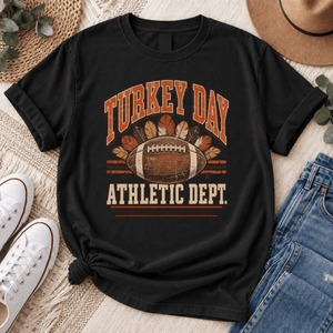 Turkey Day Athletic Dept Tee - 5 Colors