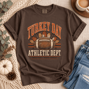 Turkey Day Athletic Dept Tee - 5 Colors