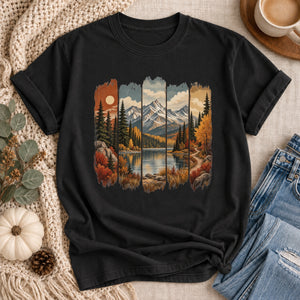 Fall Mountain Paintbrush Tee - 8 Colors - STB Boutique