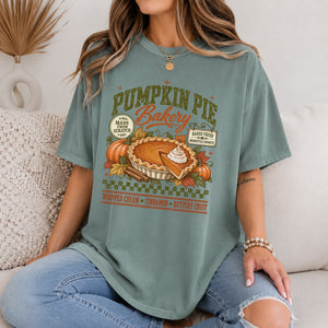 Pumpkin Pie Bakery Tee - 4 Colors