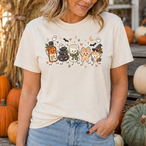 Halloween Massage Therapist Doodle Tee - 8 Colors