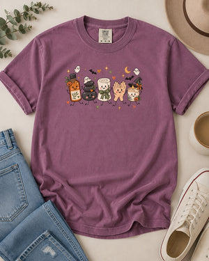 Halloween Massage Therapist Doodle Tee - 8 Colors