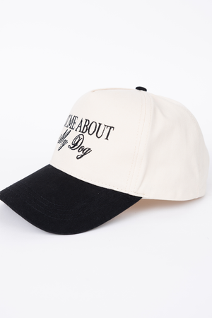 Ask Me About My Dog Black Trucker Hat SALE - STB Boutique