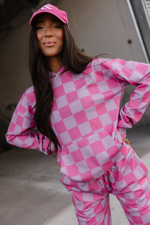 University Hoodie - Rosy Daydream - STB Boutique