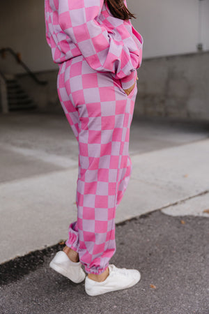 University Joggers - Rosy Daydream - STB Boutique