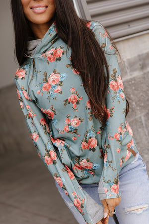 DoubleHood™ Sweatshirt - Blue Skies Ahead - STB Boutique