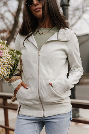FullZip Sweatshirt - Cloud Nine
