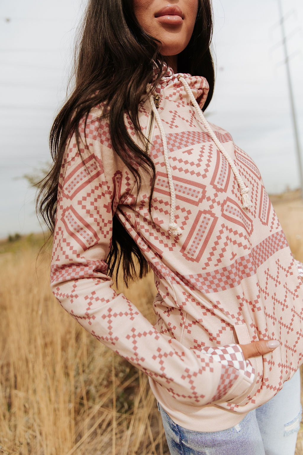 DoubleHood™ Sweatshirt - Prairie Princess - STB Boutique