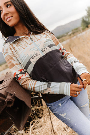 HalfZip Sweatshirt - Wrangle It - STB Boutique