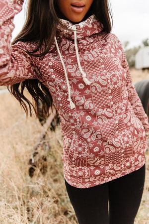 DoubleHood™ Sweatshirt - Cowboy Kisses - STB Boutique