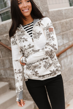 HalfZip Sweatshirt - Chasing Moments - STB Boutique