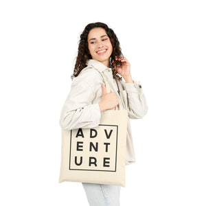 Adventure Canvas Tote Bag - Natural