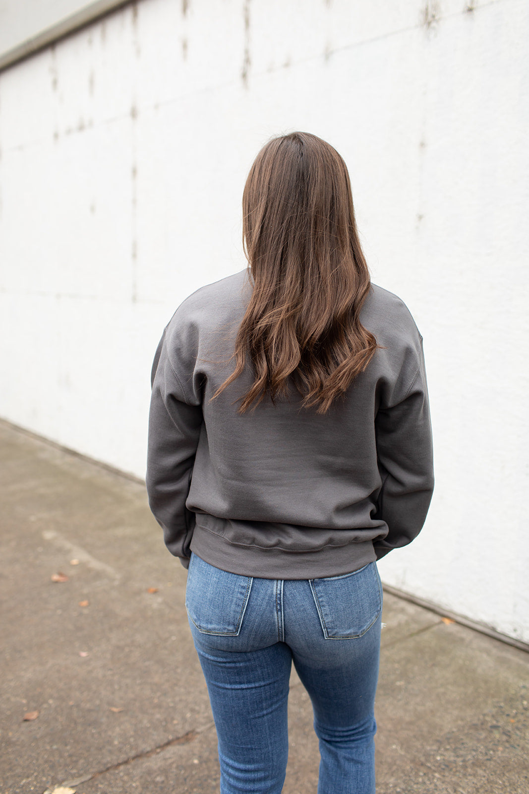 Gray FaLaLa Crewneck Sweatshirt (Unisex)