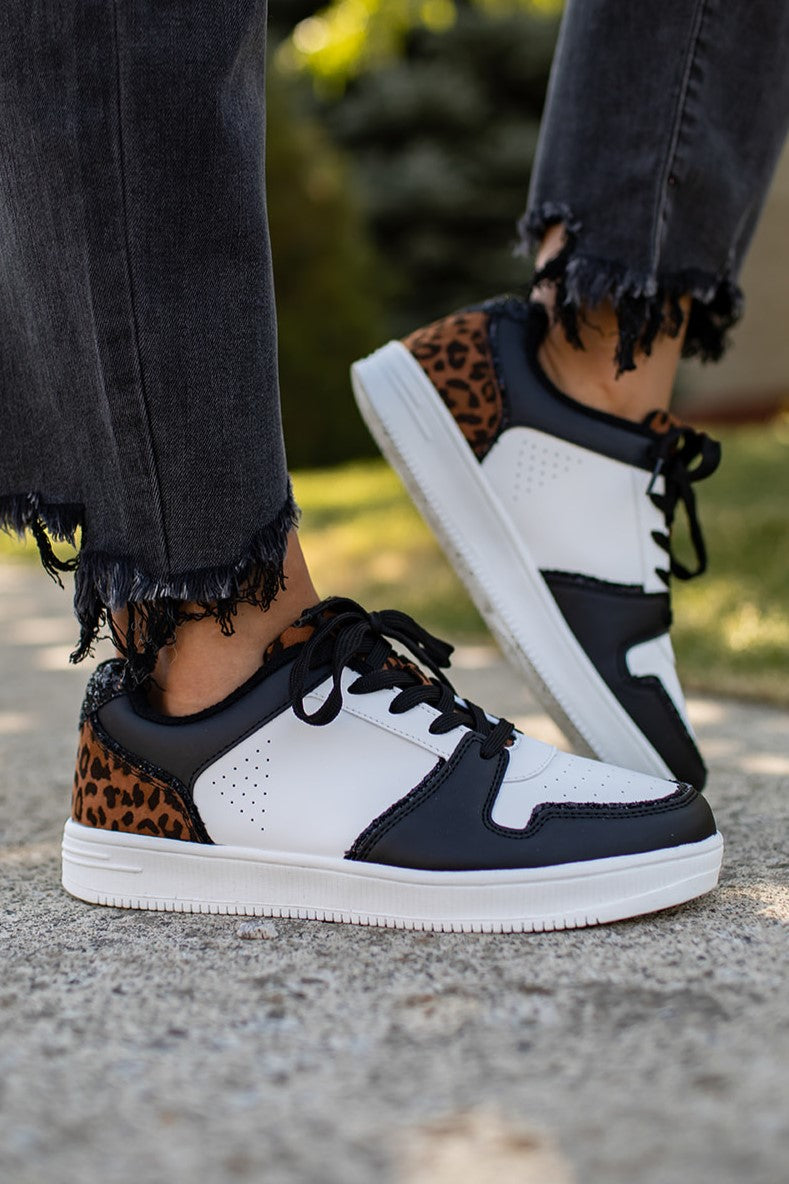 Very G BB Low Leopard Sparkle Sneakers (6-11)