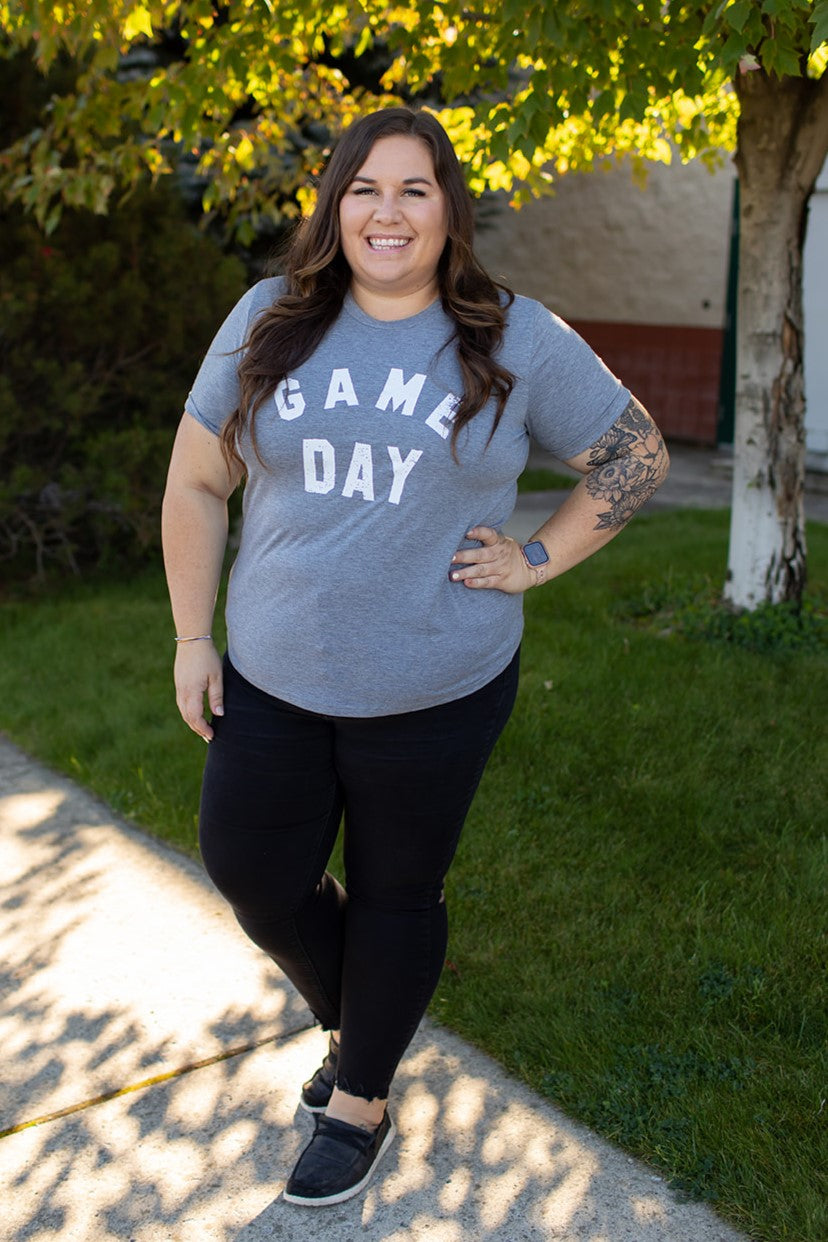 Htr Gray GAME DAY Tee (SM-2X)