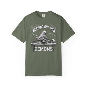 Working Out Your Demons Massage Therapist Tee - 6 Colors